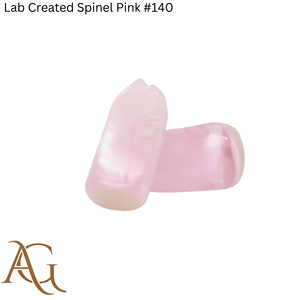 Espinela Cultivada en Laboratorio, Espinela Rosa Creada en Laboratorio # 140 bolas de piedras preciosas sintéticas en bruto, materia prima simulada creada por fusión de llama - Product Image 5