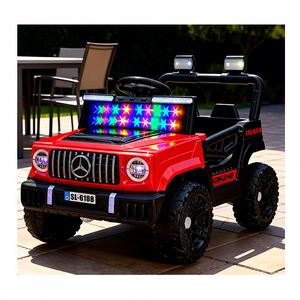 Auto Eléctrico para Niños de 4 Ruedas con Motores Dobles de 6V4Ah, Plástico, Aprendizaje Temprano, Control Remoto por Teléfono, Volante, Reproductor de Música MP3 - Product Image 1