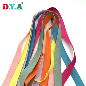 Cổ Cao Căng Quần Áo Phụ Kiện May Crochet Băng Đàn Hồi Màu Cao Su Dệt Kim Ban Nhạc Đàn Hồi Cho May Mặc Giày Túi - Product Image 2