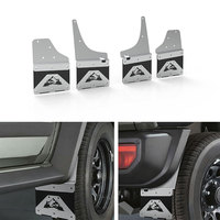 Accessoires tout-terrain 4x4 4 pièces Garde-boue avant et arrière pour Suzuki Jimny