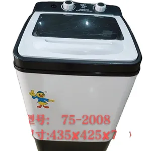 Máquina de lavar roupa semiautomática de carregamento superior de 7kg, máquina de lavar sapatos com cesto de secagem giratório
