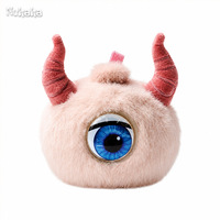 Pronto per la Spedizione: Giocattolo AI Nuhaha in Peluche, Materiale in Poliestere, Imbottitura in Cotone PP, Mostro Parlante con Chat Vocale Intelligente, Memoria a Lungo Termine, WiFi