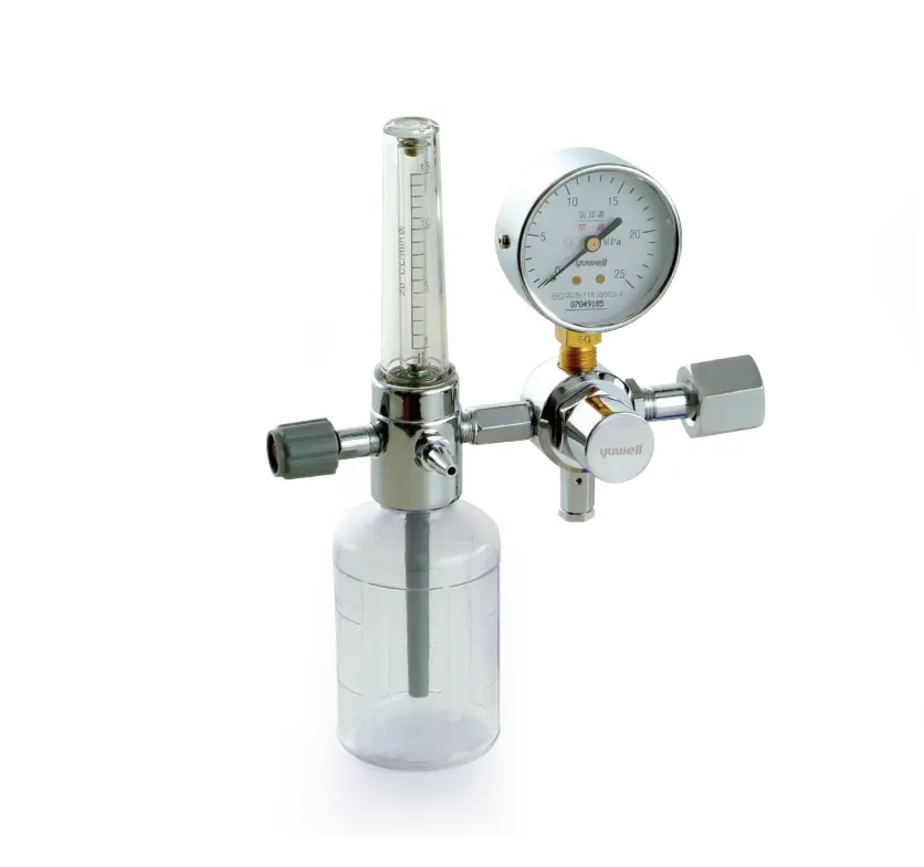 YUWELL XY-98B酸素吸入器ブイタイプ酸素吸入器吸引フロート圧力計加湿家庭用減圧弁