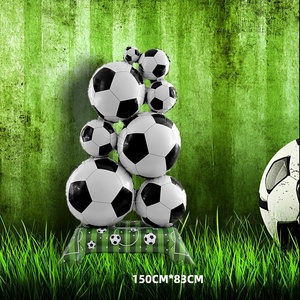 Ballons de trophée de football 2026 en aluminium <span class=keywords><strong>pour</strong></span> les fans de football, décorations de célébration du championnat - Product Image 4