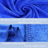 Chiffon de nettoyage microfibre pour le lavage de voiture, séchage rapide, logo personnalisé, anti-rayures, ultra absorbant, 400 GSM, pour le detailing automobile