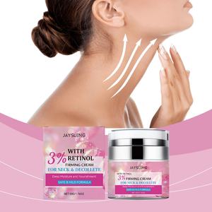 Crema de Retinol para Cuello de 50g con Ácido Hialurónico, Tratamiento Personalizado OEM, Manteca Corporal Reafirmante con Etiqueta Privada - Product Image 5