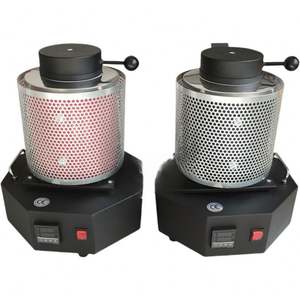 แม่พิมพ์ปูนปลาสเตอร์สำหรับชิ้นส่วนเครื่องประดับทองและเงินขนาดเล็ก เช่น แหวน กำไล  พร้อมเตาหลอมกราไฟต์ - Product Image 3