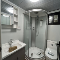Petite maison multi-usage moderne 20 pieds 40 pieds Conteneur extensible Maison utilisée comme maison de thé au lait Café en Turquie à vendre