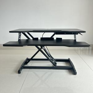 Convertidor de escritorio de pie personalizado, elevador de escritorio ajustable en altura con resorte de gas para estar de pie o sentado - Product Image 5