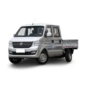 Nieuwe Dongfeng Double Cab 4X2 2 Ton Mini Truck 2016 China Dubbele Rij Eq474i-30 1-10T <150hp Zilverachtige 4410X1560X1860 100