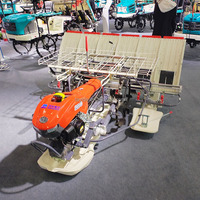 Transplanteur de riz électrique automatique à 6 rangées nouveau semoir de semences pour l'agriculture agricole semoir à moteur à essence à main