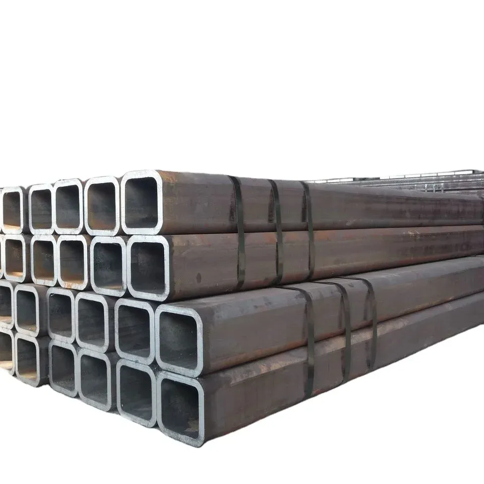 Hot Rolled Hollow Section Mild Carbon Ms Iron Tubes Cheap Price Erw seamless square tube Steel Pipes