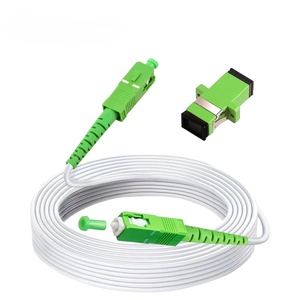 <span class=keywords><strong>Cable</strong></span> de <span class=keywords><strong>Fibra</strong></span> <span class=keywords><strong>Óptica</strong></span> Monomodo de 3 pies / 1M SC/APC a SC/APC con Conector para Reemplazo o Extensión de Internet por <span class=keywords><strong>Fibra</strong></span> en el Hogar - Product Image 1