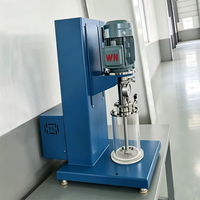 Petit agitateur de laboratoire multifonctionnel de table pour le mélange et le broyage de colorants, de pâtes cosmétiques et la préparation d'échantillons en laboratoire