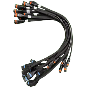 Câble adaptateur de buse centrifuge pour drone agricole T50 (arrière) - Compatible, en cuivre noir et PVC, composant agricole efficace - Product Image 6