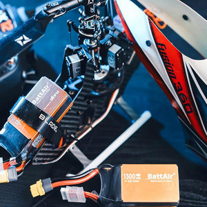 แบตเตอรี่สมาร์ทลิโป 14.8V 4S 1300mAh 80C ปลั๊ก XT-60 สำหรับรถบังคับวิทยุและเครื่องบิน พร้อมกระเป๋าใส่แบตเตอรี่ ผลิตในจีน - Product Image 6