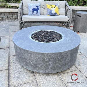 Mesa de fogata redonda para exteriores moderna <span class=keywords><strong>sin</strong></span> <span class=keywords><strong>humo</strong></span> para patio y camping - Product Image 4