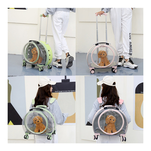 Havayolu Onaylı En İyi Büyük Tekerlekli Bebek Arabası Tipi Evcil Hayvan Taşıma Çantası Köpek Kedi Taşıyıcısı Tekerlekli Özel Logolu 5024 - Product Image 2