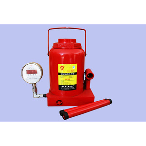 Cric hydraulique QYL 50t avec manomètre, outil de levage en acier pour voiture, capacité de levage de 50 tonnes - Product Image 1