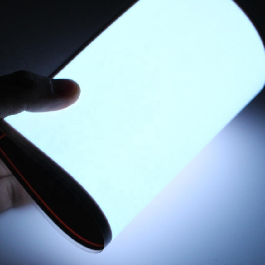 Высшее качество, низкая цена, Индивидуальный размер, Электролюминесцентная бумага с подсветкой, панель El