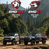 NUEVO CROSS EMOX7 Big Bad Wolf 1:8 4WD Camioneta RC sin Escobillas X7 6X6 XL4 Bear Rock Crawler 6WD CROSSRC EMOXL4 RTR