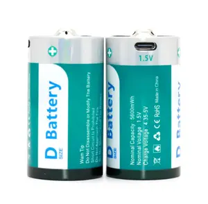 SHUIMU mengkhususkan diri dalam produksi grosir ukuran D kapasitas tinggi INR18500-1500mAh produsen baterai isi ulang