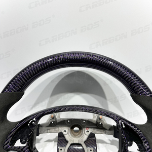 Expédition rapide depuis l'entrepôt américain. Livraison sous 7 jours. Volant en fibre de carbone personnalisé avec garniture intérieure pour <span class=keywords><strong>Infiniti</strong></span> <span class=keywords><strong>G37</strong></span> - Product Image 6