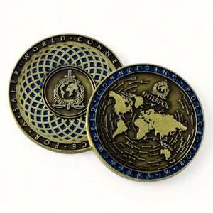 Medalla Conmemorativa Personalizada de Aleación de Zinc con Logotipo en 2D y 3D, Esmaltada Suave - Product Image 4