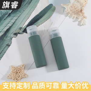 Silicone Portable Lotion Dispenser 10ml Manual Soap Dispenser For Toiletries And Cosmetic Samples Minimalist Design - Product Image 2