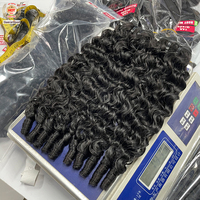 Produsen Rambut Manusia Alami Burma Curl, Produk Tanpa Proses Double Weft, Gaya Keriting Populer, Bundel Rambut Mentah Vietnam