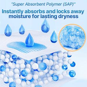 Kaida Nefes Alabilen Külot Tipi Bez Ekstra Büyük SAP Polimer Hızlı Emici Kanallar Gizli Tasarım Kadın Yetişkinler - Product Image 3