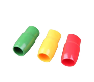 100 unids/bolsa Serie V terminales de Cable Material aislante funda protectora suave tapas de extremo de alambre de goma de vinilo de PVC - Product Image 5