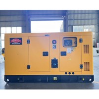 Générateur diesel silencieux refroidi par eau de 63 KVA 50KW à insonorisation intégrée, directement de l'usine, avec ATS pour usage domestique et commercial