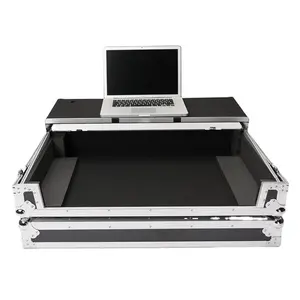 Aluminium DJ flight case with wheel big instrument stage lamp transportation tool box