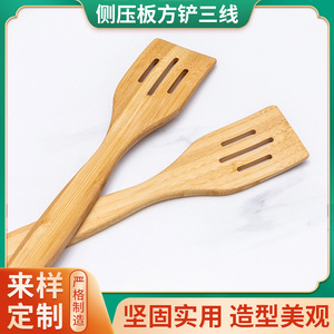 Ensemble de spatules en bois, 2 pièces, ustensiles de cuisine antiadhésifs, outils de cuisson - Product Image 5