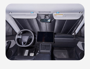 Car Full Set Window Sunshades 4 Side Windows 2 Triangle Windows Front Rear Windshield <strong>Sun</strong> <strong>Shade</strong> for Tesla Model 3 Y S X - Product Image 1