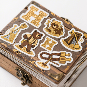 Custom Vinyl Printing Adhesive Waterproof Cartoon Die Cut Logo Label <b>Stickers</b> - Product Image 5