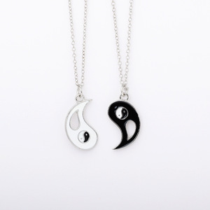 Collar con Colgante Yin Yang de Acero Inoxidable, Joyería de Moda Unisex, Regalo 2024 - Product Image 6