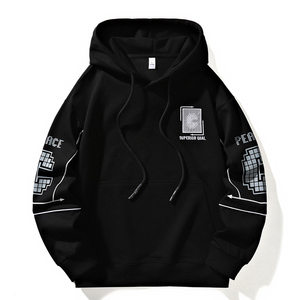 Sudadera con capucha Joker 2025, nueva colección otoño, con letras personalizadas, manga larga, estilo deportivo casual, holgada, transpirable y a la moda. - Product Image 3