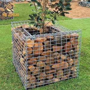 Cage en <span class=keywords><strong>gabion</strong></span> soudée galvanisée 1x0,5x0,5m, mur en <span class=keywords><strong>gabion</strong></span>, clôture en <span class=keywords><strong>gabion</strong></span> pour pierre - Product Image 2