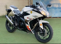 Nouvelle Moto de Course Six Vitesses à Barres Parallèles, Refroidie par Eau, 72V, Haute Performance, Voiture de Course Puissante, Machine Sportive d'Occasion