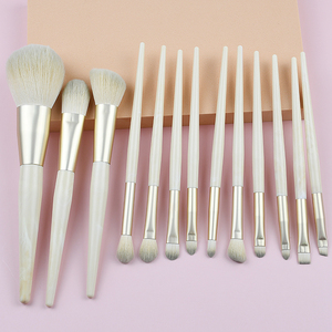 VLIYA Luxury 13 pezzi <span class=keywords><strong>pennelli</strong></span> <span class=keywords><strong>per</strong></span> trucco Set vegano nuova tecnologia materiale <span class=keywords><strong>in</strong></span> fibra di lana Nano manico <span class=keywords><strong>in</strong></span> plastica pennello <span class=keywords><strong>per</strong></span> trucco personalizzato - Product Image 3