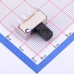 SS-12F02-G090 Slide Switch Through hole Component (THT) Switch Single Pole Double Throw Rectangle Pin Header PC Pin 17mm - Product Image 1