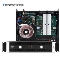 Amplificateur de puissance en métal de classe H à deux canaux HA1000 1000W avec une impédance de 4/8 ohms pour les systèmes audio professionnels, les églises et les systèmes sonores KTV