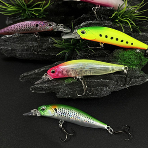 Esca Artificiale Minnow Sospesa Rozante 63SP Jerkbait 63mm 5g per TROTTA e BASS, Esca Dura Artificiale per Acqua Salata, Twitch Jerk Retrieve - Product Image 6