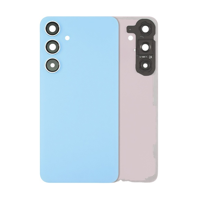 Back Glass for Samsung Galaxy S24 Plus S24+ S926B Battery Cover Rear Door Housing with Camera Lens Repair