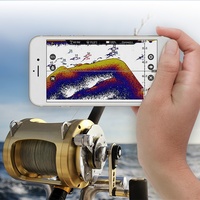 Vente en gros Mini détecteur de poissons portable sonar sans fil 125KHz avec GPS et traceur de cartes