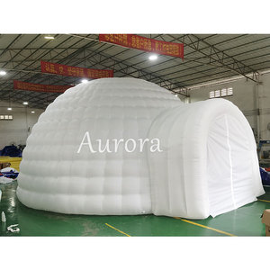 Cabina inflable gigante con luz LED, carpa Domo para <span class=keywords><strong>casa</strong></span> con ventilador incorporado e impermeable para fiestas, marquesina, eventos <span class=keywords><strong>de</strong></span> club nocturno - Product Image 4