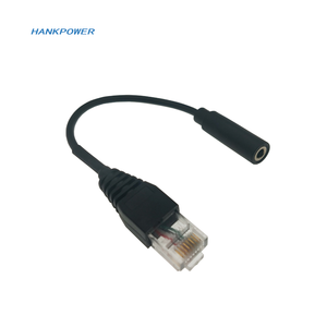 Câble adaptateur 3,5 mm femelle vers RJ45 mâle pour écran tactile <span class=keywords><strong>VOD</strong></span>/KTV, transfert audio, câble de port réseau - Product Image 5