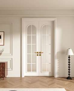 New Arrival High Quality Covered Exterior <strong>Doors</strong> Wooden Bedroom Crystal Carbon <strong>Doors</strong> Environmentally Friendly Solid Wood - Product Image 2